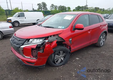 2021 Mitsubishi Outlander Sport 2.0 Es 2Wd из США, поврежденный, VIN JA4APUAU6MU033599